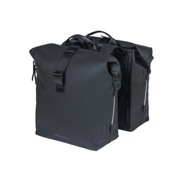 Basil Soho Double bicycle bag Nordlicht